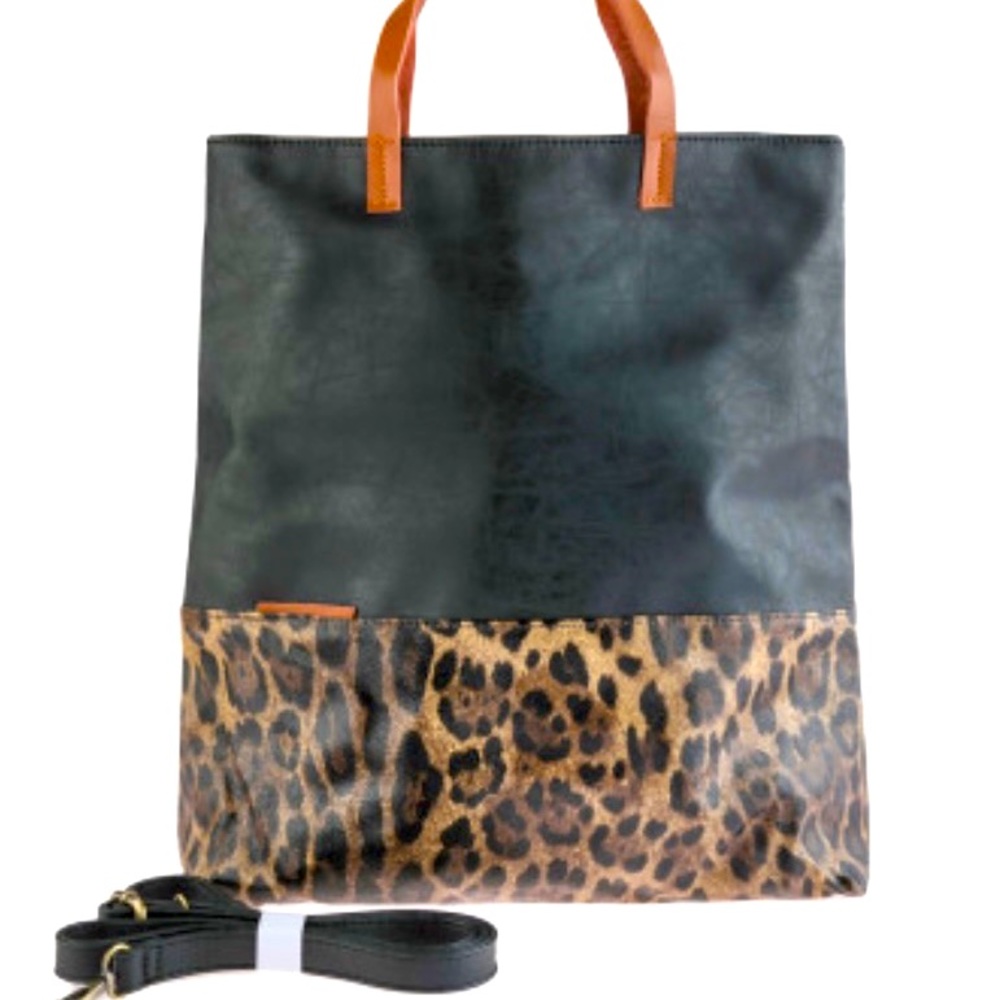 Leopard tote bag